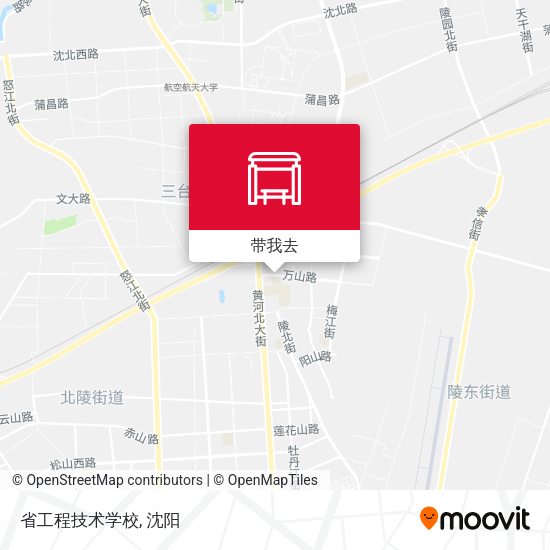 省工程技术学校地图