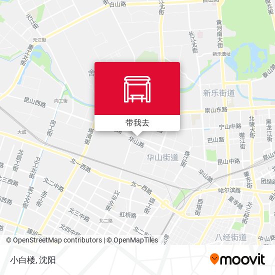 小白楼地图