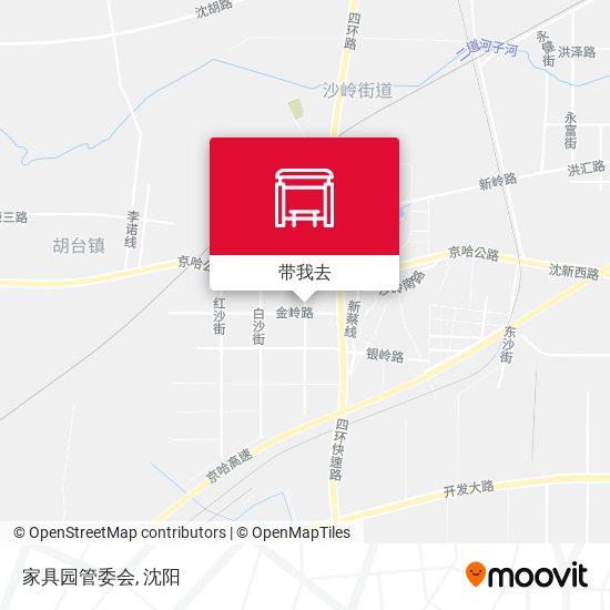 家具园管委会地图