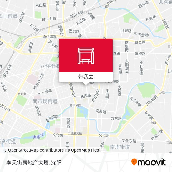 奉天街房地产大厦地图
