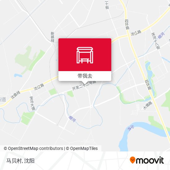 马贝村地图