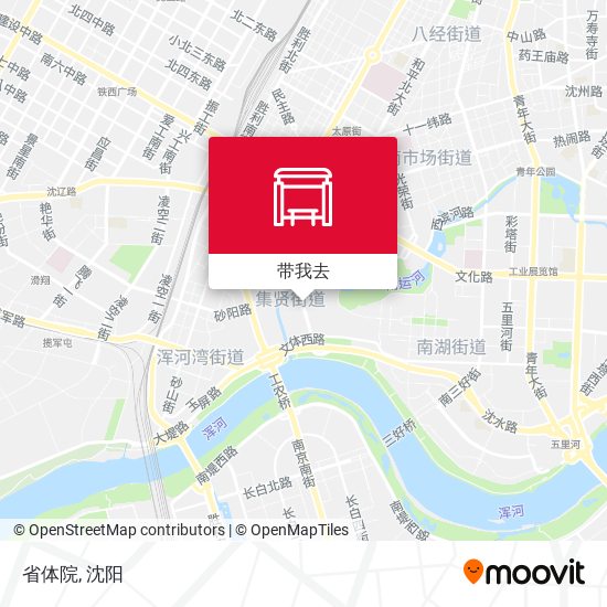 省体院地图
