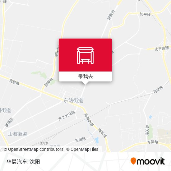 华晨汽车地图