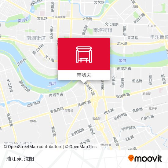 浦江苑地图