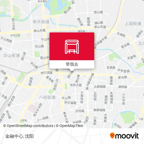 金融中心地图