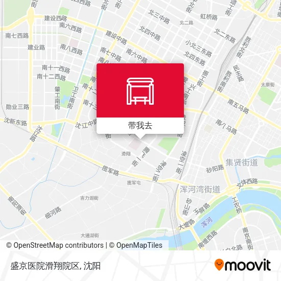盛京医院滑翔院区地图