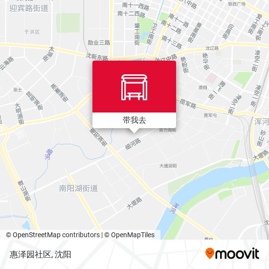 惠泽园社区地图