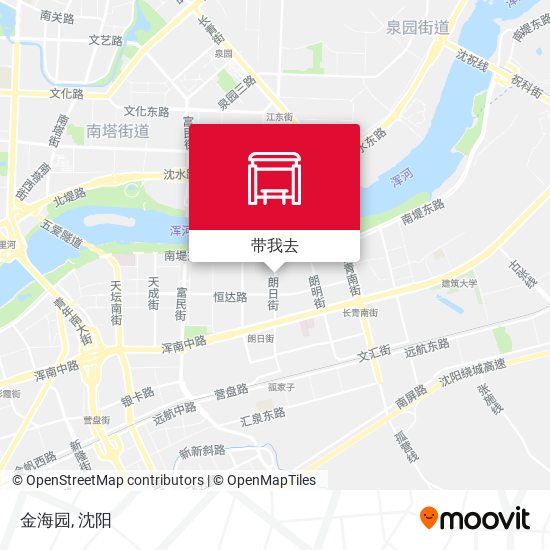 金海园地图