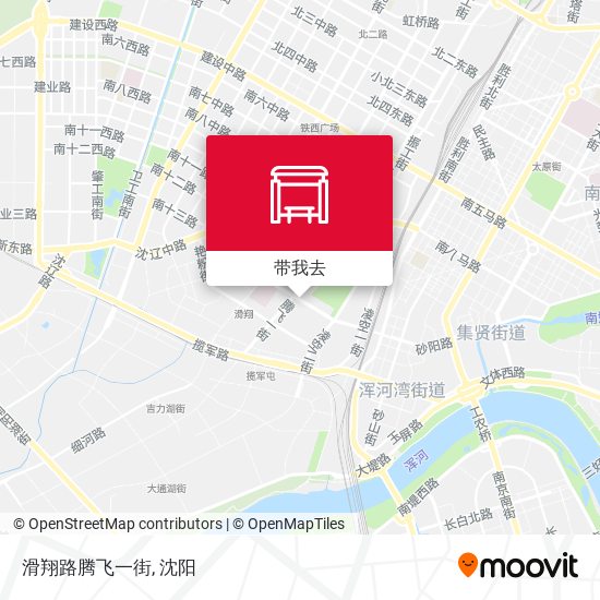 滑翔路腾飞一街地图