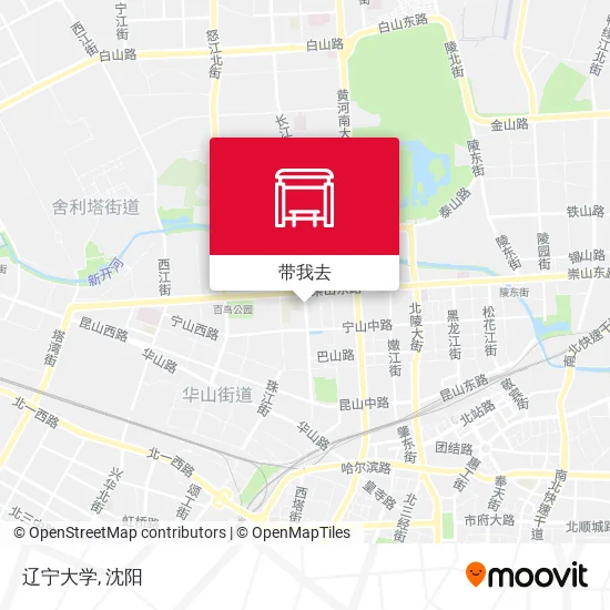 辽宁大学地图