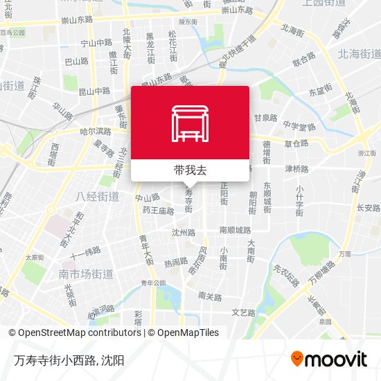 万寿寺街小西路地图
