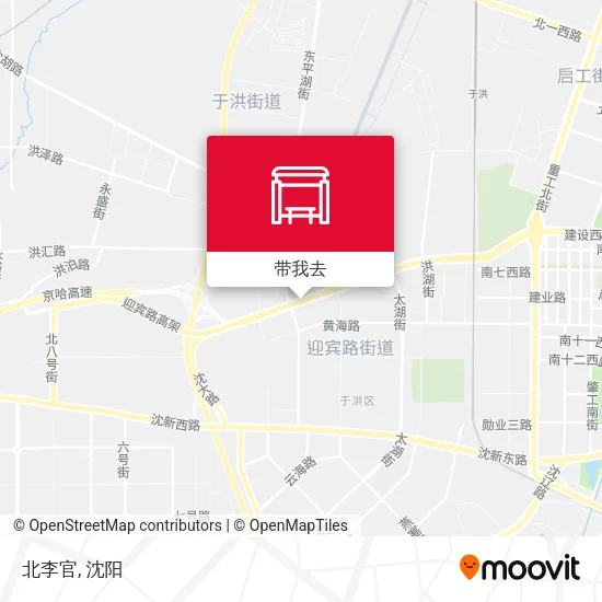 北李官地图