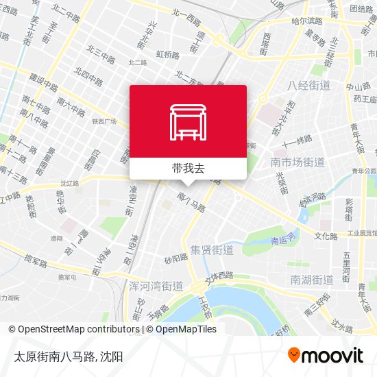 太原街南八马路地图