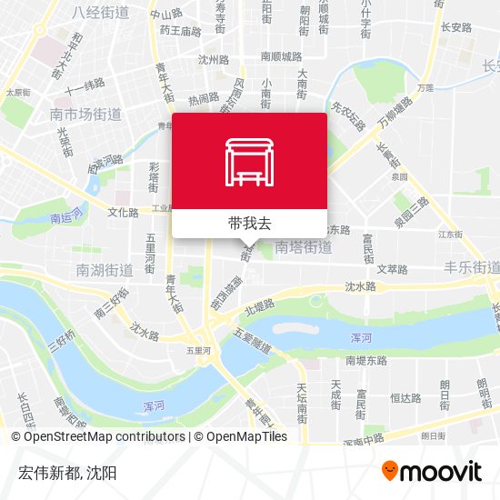 宏伟新都地图