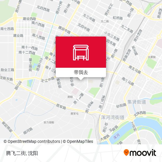 腾飞二街地图