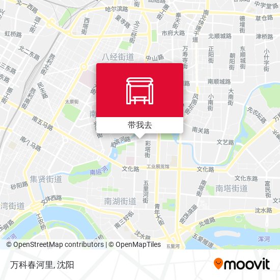 万科春河里地图