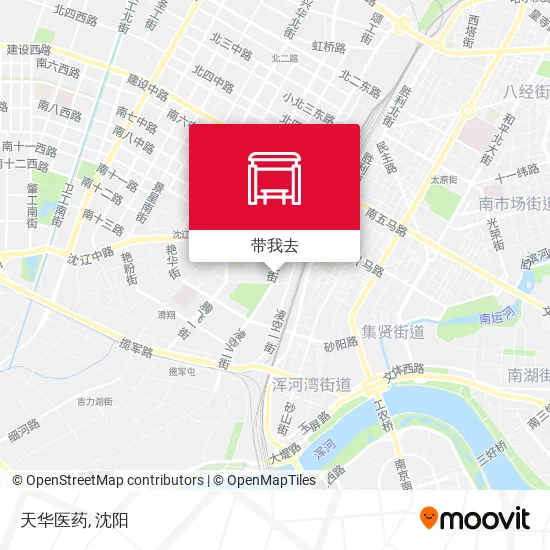 天华医药地图