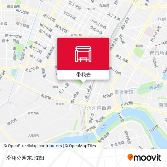 滑翔公园东地图