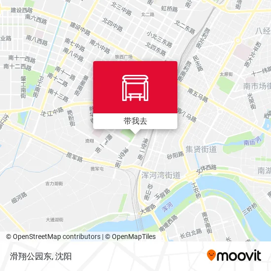 滑翔公园东地图