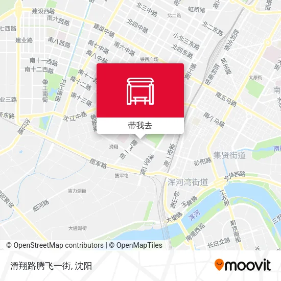 滑翔路腾飞一街地图