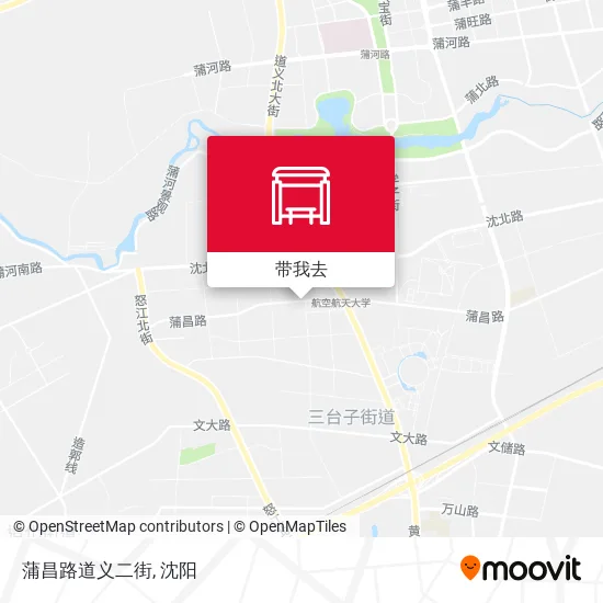 蒲昌路道义二街地图