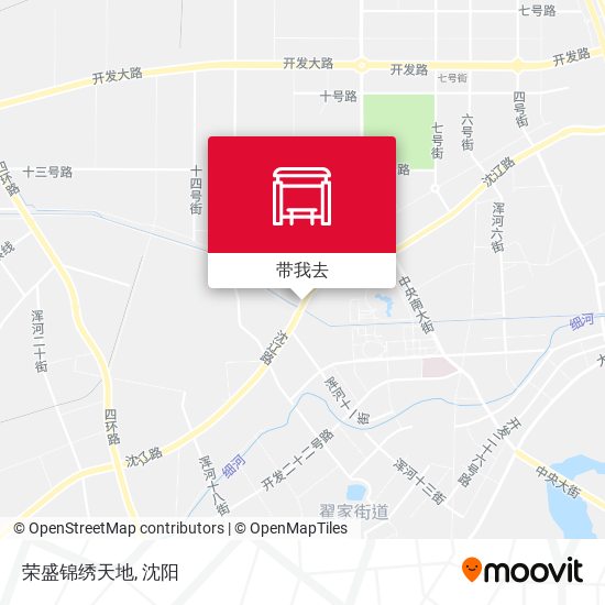 荣盛锦绣天地地图