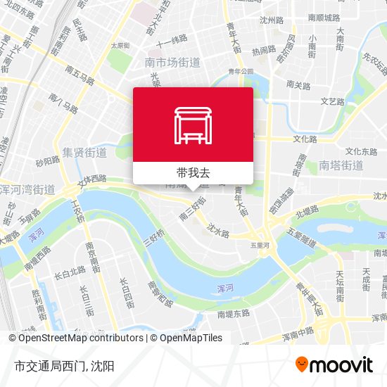 市交通局西门地图