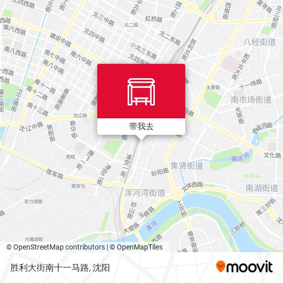 胜利大街南十一马路地图