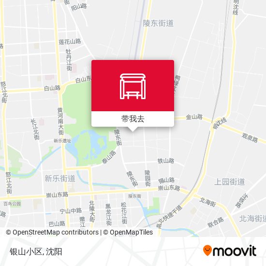 银山小区地图