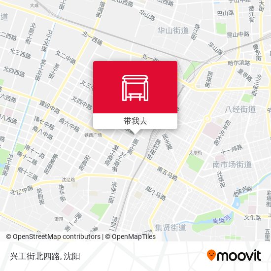 兴工街北四路地图