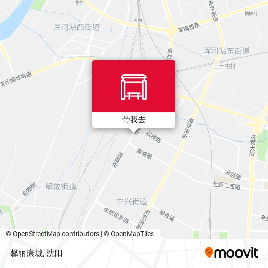 馨丽康城地图