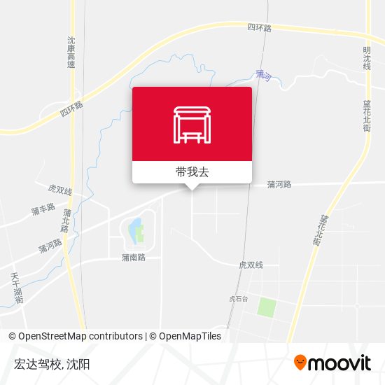 宏达驾校地图