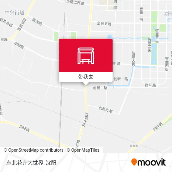 东北花卉大世界地图