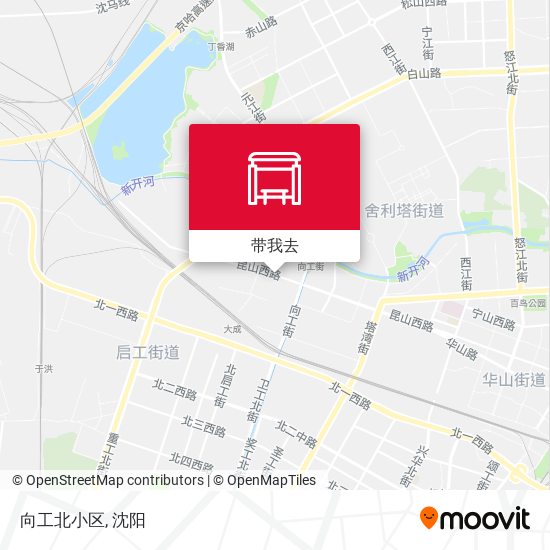 向工北小区地图