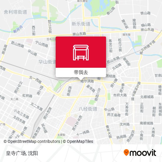 皇寺广场地图