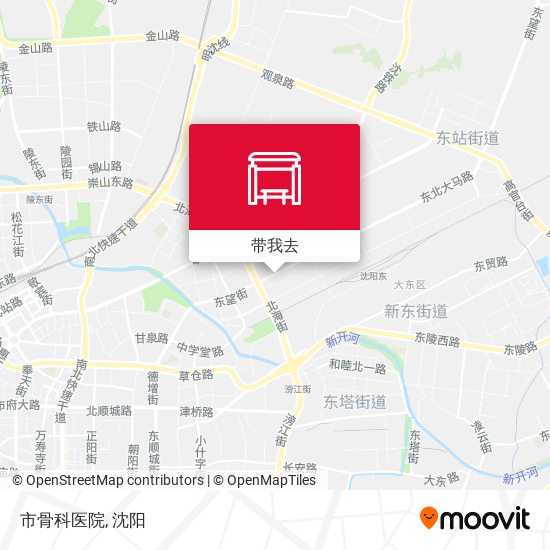 市骨科医院地图