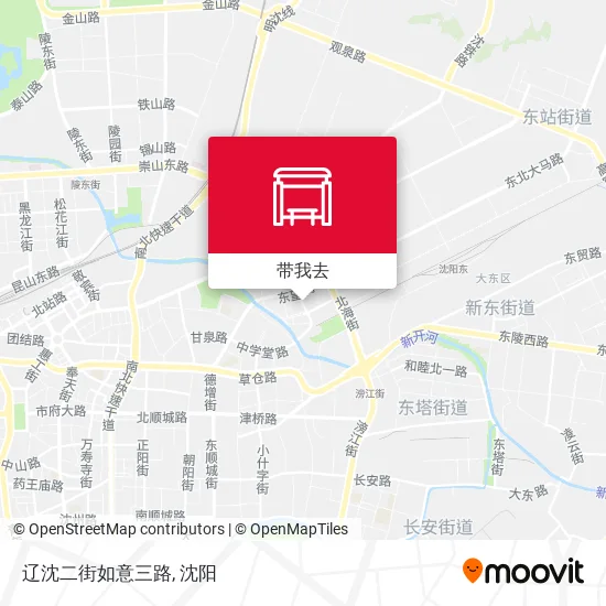 辽沈二街如意三路地图