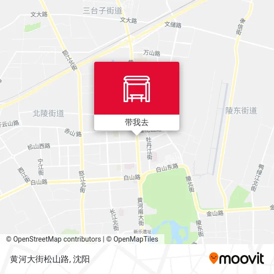 黄河大街松山路地图