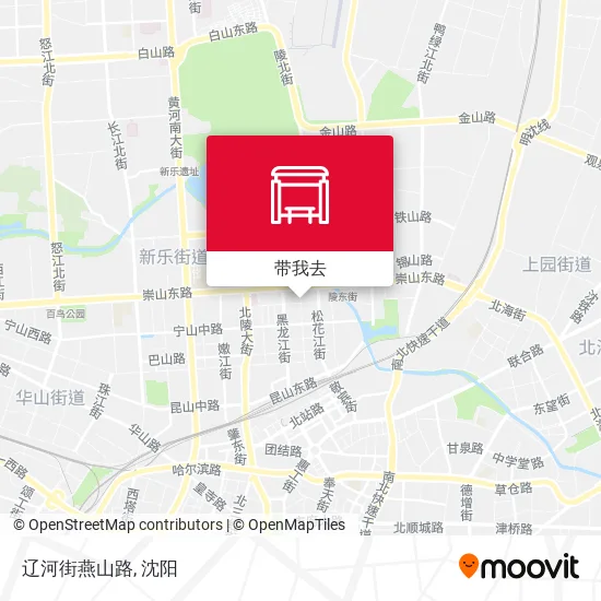 辽河街燕山路地图