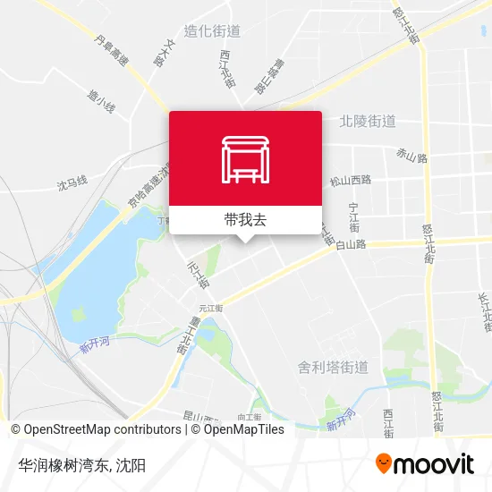 华润橡树湾东地图