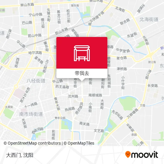 大西门地图