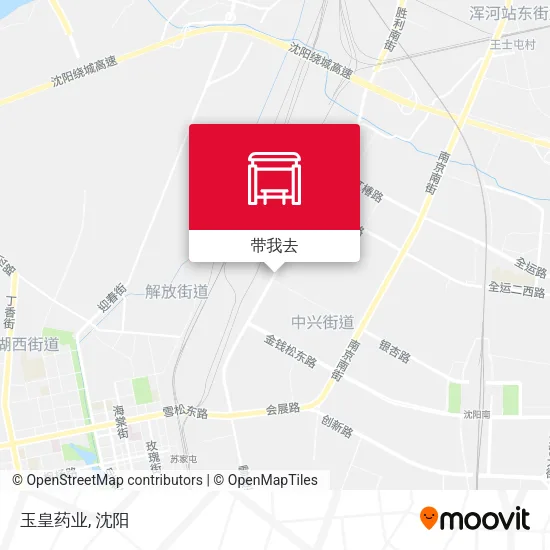 玉皇药业地图