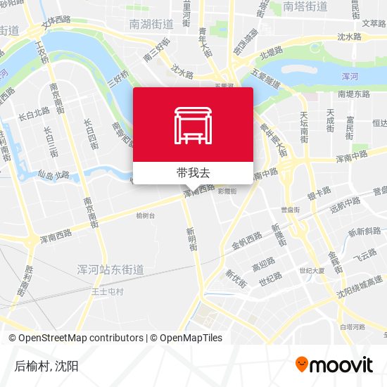 后榆村地图