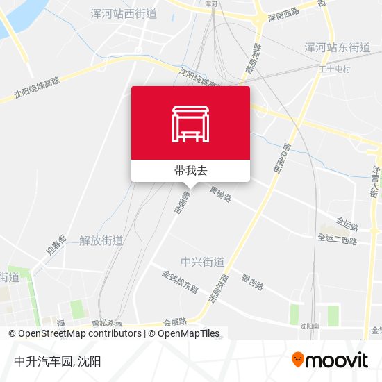 中升汽车园地图