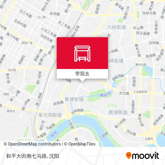 和平大街南七马路地图