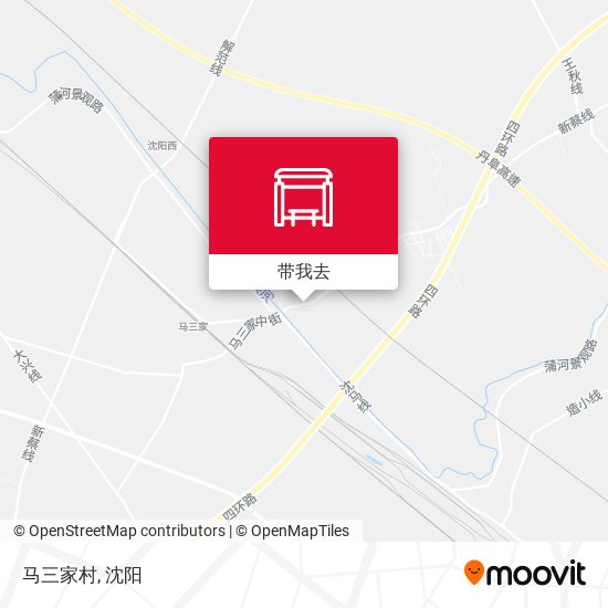 马三家村地图