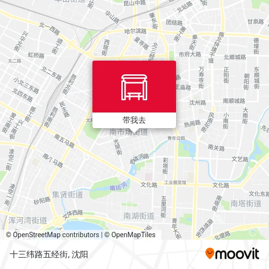 十三纬路五经街地图