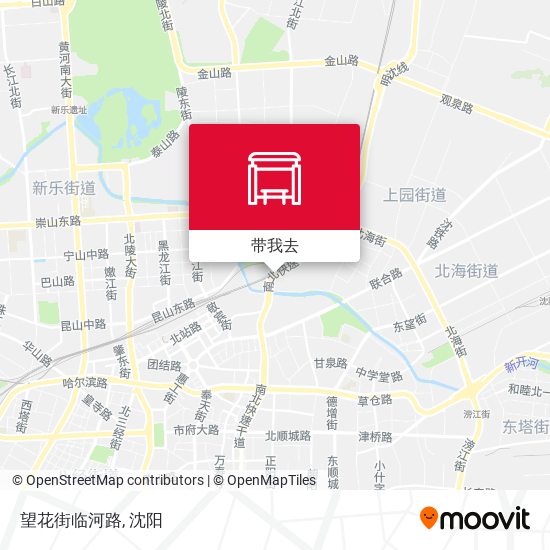 望花街临河路地图