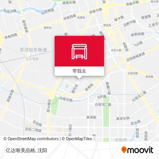 亿达唯美品格地图