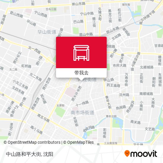 中山路和平大街地图
